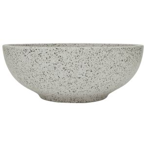 vidaXL Lavoar de blat, gri, rotund, &Phi;41x14 cm, ceramică