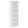 vidaXL Dulap pentru CD-uri Alb 60 x 17 x 92 cm Lemn prelucrat