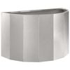 vidaXL Jardinieră Argintiu 60 x 30 x 35 cm Oţel inoxidabil
