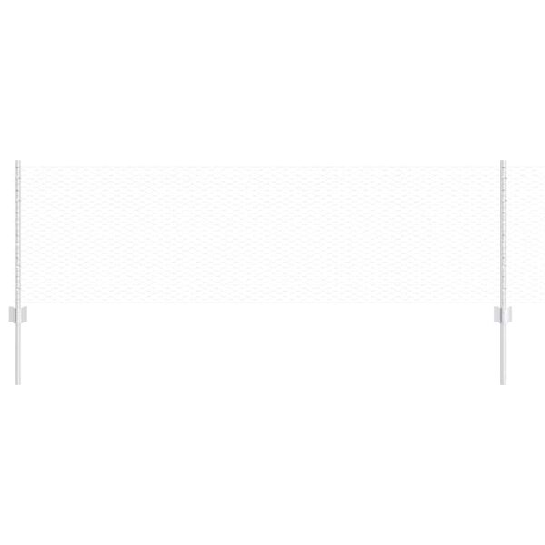 vidaXL Gard cu St&acirc;lp Argintiu 0,6 x 50 m Oțel