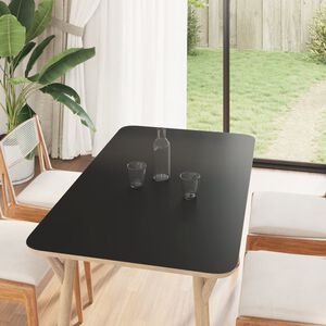 vidaXL Autocolant pentru mobilă autoadeziv, negru mat, 90x500 cm, PVC