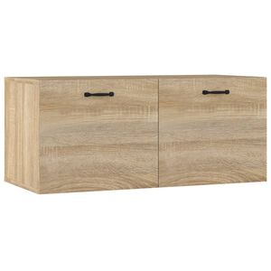 vidaXL Dulap de perete, stejar sonoma, 80x36,5x35 cm, lemn compozit