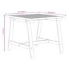 vidaXL Set mobilier de grădină, 3 piese, lemn masiv de acacia