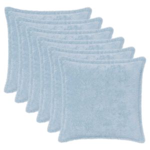 vidaXL Husă pentru pernă 6 buc. HOUTEN Albastru deschis 30 x 30 cm