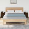 vidaXL Noptiere, 2 buc., stejar maro, 39x39x47,5 cm, lemn prelucrat