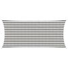 vidaXL P&acirc;nză de umbră Gri deschis și alb. 2 x 4,5 m HDPE