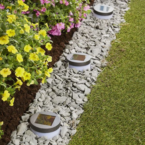 Luxform Lampă solară de grădină cu LED Avignon, 4 buc., negru