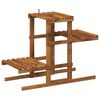 vidaXL Suport pentru plante natural 82 x 36 x 60 cm