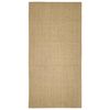 vidaXL Covor din sisal pentru st&acirc;lp de zg&acirc;riat, 100x200 cm