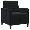 vidaXL Sofa cu Spațiu de Depozitare Negru 72 x 78 x 87 cm Poliester