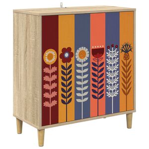 vidaXL Bufet ESSEN Sonoma 69 x 33 x 75 cm Lemn prelucrat