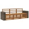 vidaXL Seturi de canapele 3 buc. Lemn Solid de Acacia