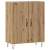 vidaXL Dulap, stejar artizanal, 69,5x34x90 cm, lemn prelucrat