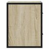 vidaXL Noptieră de perete, stejar sonoma, 40x31x39,5 cm