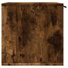 vidaXL Cutie litieră pisici stejar fumuriu 60x40x40 cm lemn prelucrat