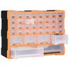 vidaXL Organizator cu 38 de sertare, 52 x 16 x 37,5 cm