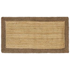 vidaXL Covoare de zonă Gri 60 x 110 cm Iută