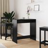 vidaXL Masă de bar Stejar Negru 102 x 50 x 103,5 cm Lemn compozit