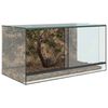 vidaXL Terariu cu depozitare Transparent 80 x 40 x 40 cm Sticlă