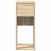 vidaXL Suport turn pentru computer cu sertar Stejar Sonoma 30x44x74 cm