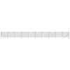 vidaXL Gard plasă de s&acirc;rmă, antracit, 2x25 m, oțel galvanizat