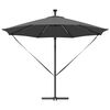 vidaXL Parasol banana cu brațe Antracit 294 x 294 x 248 cm