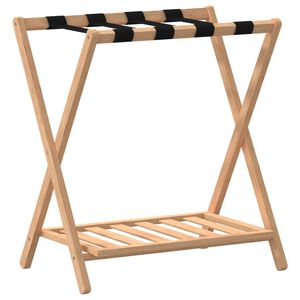 vidaXL Suport pentru bagaje, 68x38x58 cm, bambus