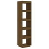 vidaXL Bibliotecă/Separator cameră, maro miere, 40x35x167 cm lemn pin