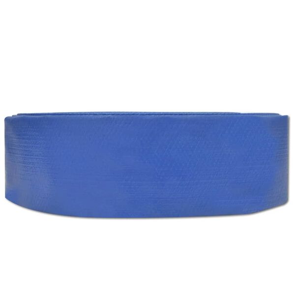 vidaXL Furtun plat, 100 m 3" PVC