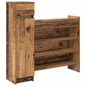 vidaXL Dulap pentru pantofi 100,5 x 28 x 100 cm Lemn prelucrat
