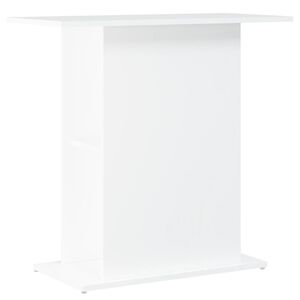 vidaXL Suport pentru acvariu, alb, 75x36x72,5 cm, lemn stratificat