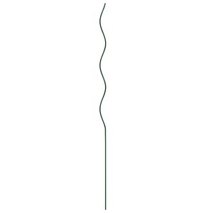 vidaXL Sprijin pentru plante 20 buc. Verde 110 x 0.6 x 0.6 cm Oțel