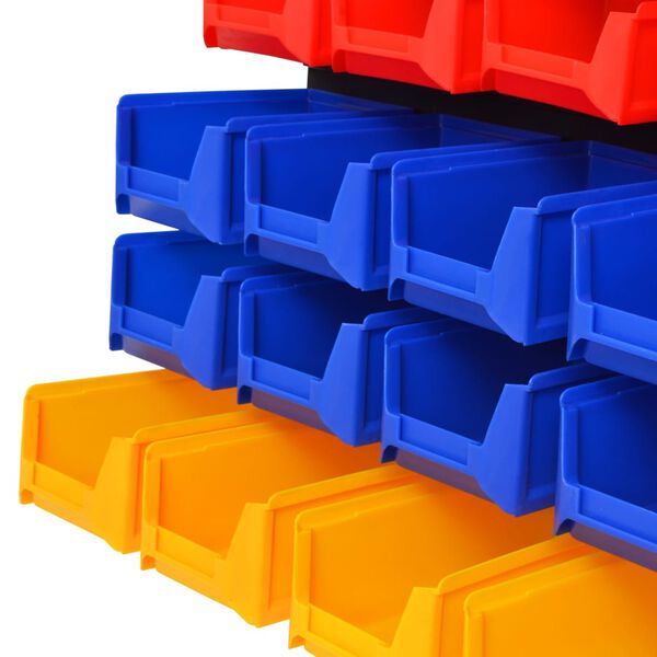 vidaXL Organizator scule de garaj cu montare pe perete