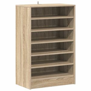 vidaXL Pantofar, stejar sonoma, 60x35x92 cm, PAL