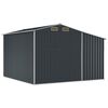 vidaXL Șopron de grădină, antracit, 277x279x179 cm, oțel galvanizat