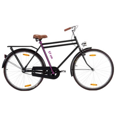 vidaXL Holland Dutch Bicicletă 28 inci roată 57 cm cadru masculin