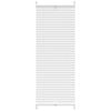 vidaXL Jaluzea plisse, alb, 40x125 cm, pliuri