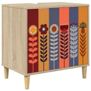 vidaXL Dulap de Baie ESSEN Sonoma 60 x 40 x 60 cm Lemn prelucrat