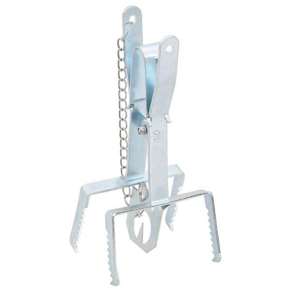 vidaXL Capcane pentru c&acirc;rtițe, 5 buc., argintiu, oțel galvanizat