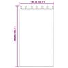vidaXL Perdele opace 2 pcs Verde &icirc;nchis 140 x 260 cm Catifea