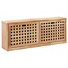 vidaXL Bancă depozitare pantofi, 94x20x38 cm, lemn masiv de nuc