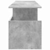 vidaXL Support TV Gri din beton 102 x 35 x 45 cm Lemn compozit