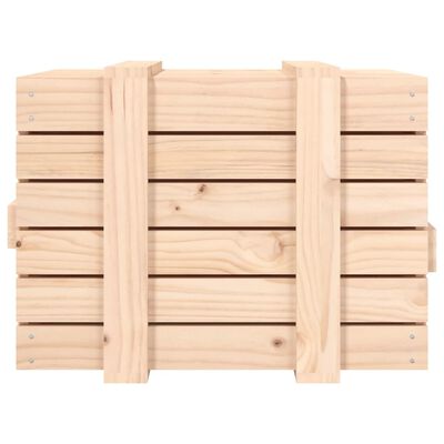 vidaXL Cutie de depozitare, 58x40,5x42 cm, lemn masiv de pin