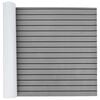 vidaXL Covor pentru Bărci Dungi Gri deschis și negru 240 x 90 cm EVA