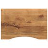vidaXL Blat birou cu decupaj curbat 100x50x2,5cm lemn masiv mango brut