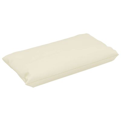 vidaXL Perne de canapea din paleți, 2 buc., crem, material textil
