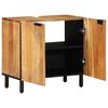 vidaXL Dulap pentru Chiuveta de Baie Maro 62 x 33 x 58 cm