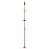 vidaXL Fr&acirc;nghie de Escaladă Multicolour 10,5 x 10,5 x 201 cm Poliester
