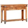 vidaXL Masă consolă, 110x34x74 cm, lemn masiv de acacia