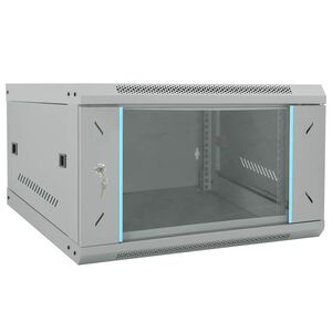 vidaXL Dulap de rețea cu depozitare Gri 53 x 60 x 30 cm Oțel